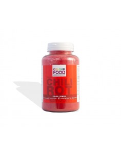 Colorant Alimentar Natural Portocaliu - pulbere, nuanța Chili, greutate netă 120g.