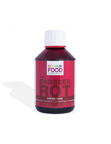 Colorant Alimentar Natural Roșu, nuanța Steawberry, greutate netă 250g.