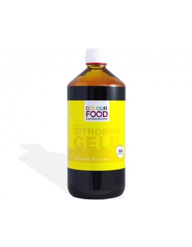 Colorant Alimentar Natural Galben, nuanța Lemon, greutate netă 1250g.