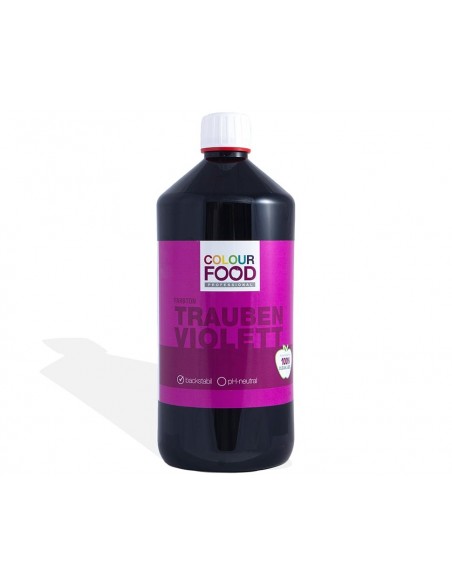 Colorant Alimentar Natural Violet, nuanța Grape, greutate netă 1250g.