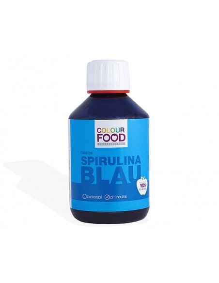 Colorant Alimentar Natural Albastru, nuanța Spirulina, greutate netă 250g.