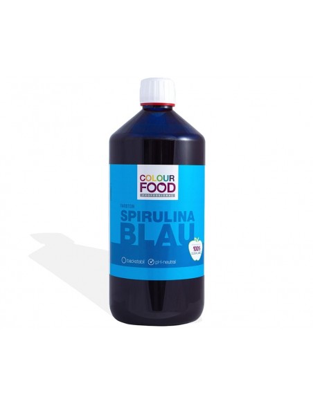 Colorant Alimentar Natural Albastru, nuanța Spirulina, greutate netă 1250g.