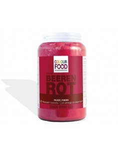 Colorant Alimentar Natural Roșu - pulbere, nuanța Berry, greutate netă 750g.